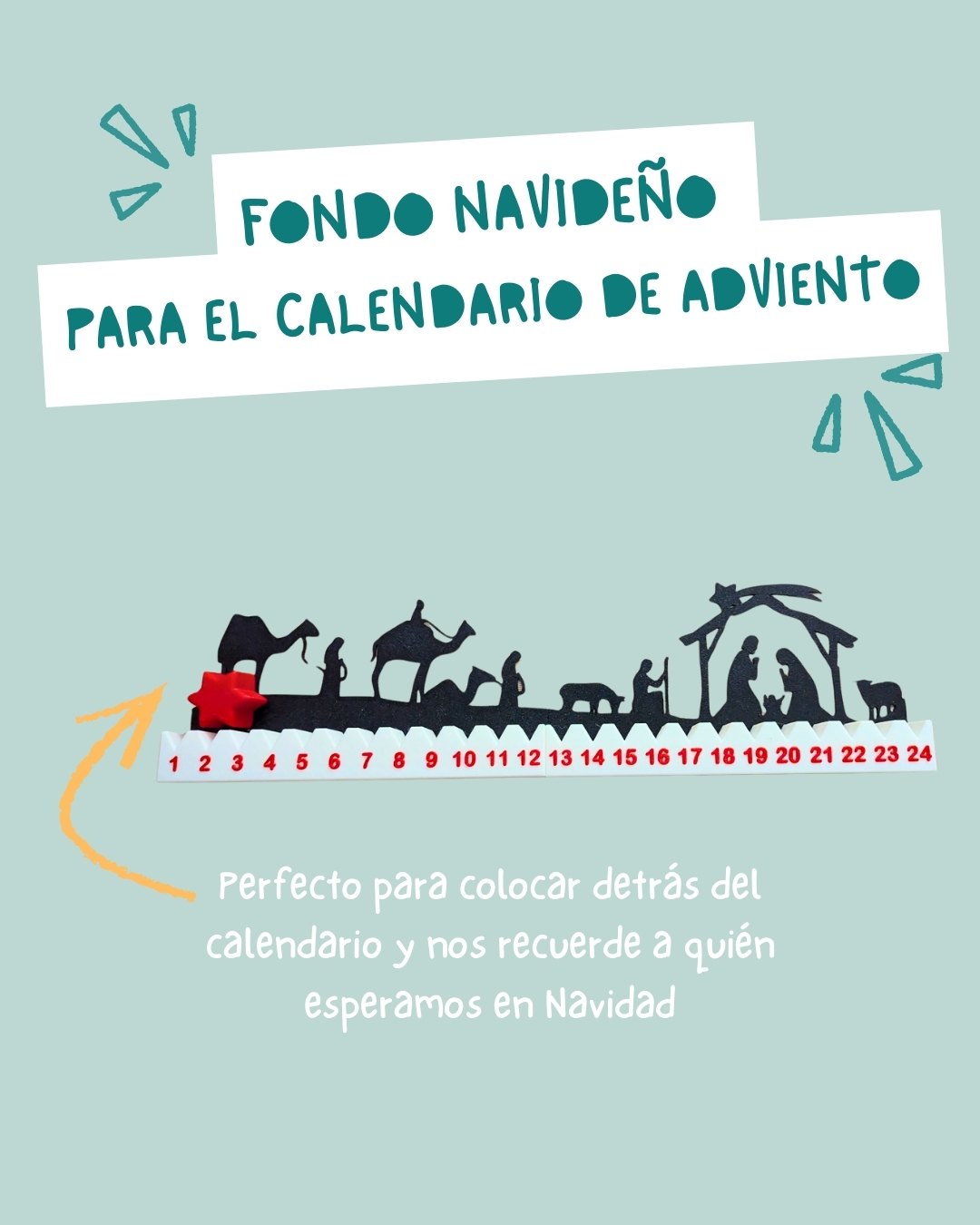 Calendario de Adviento 3D