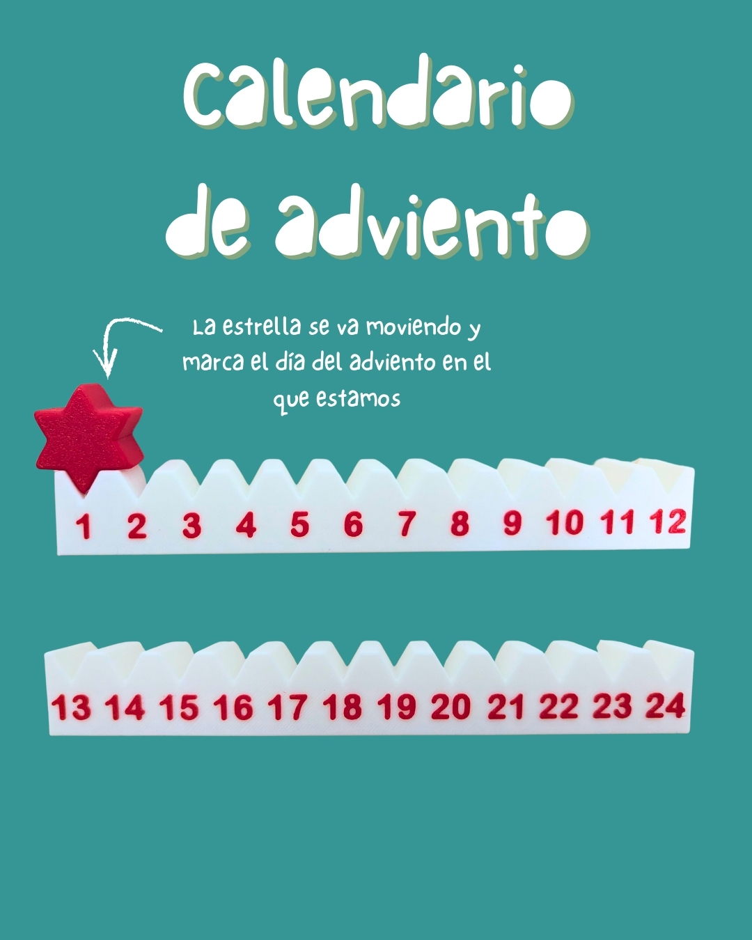 Calendario de Adviento 3D - Imagen 2