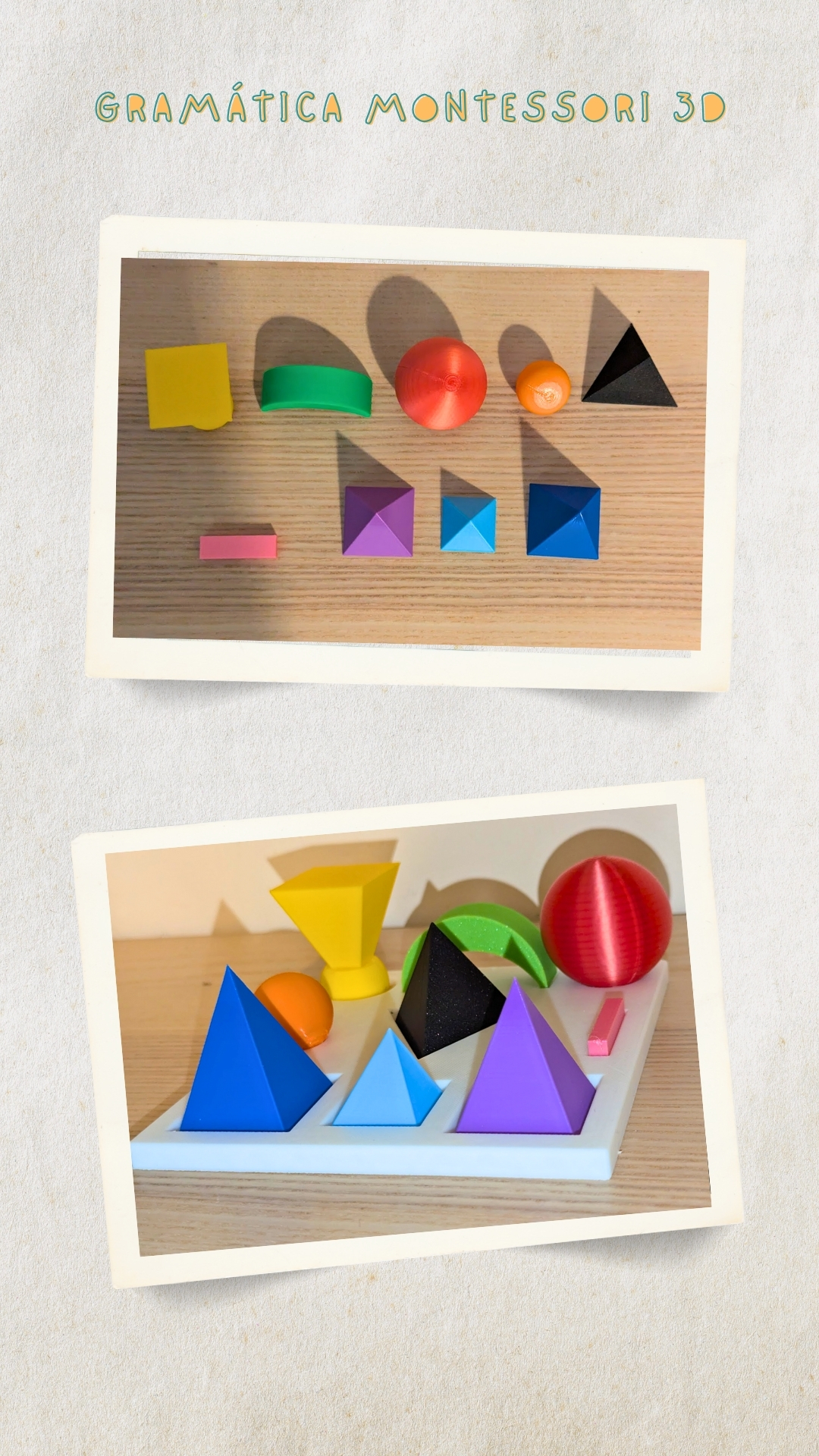 Gramática Montessori 3D - Imagen 4