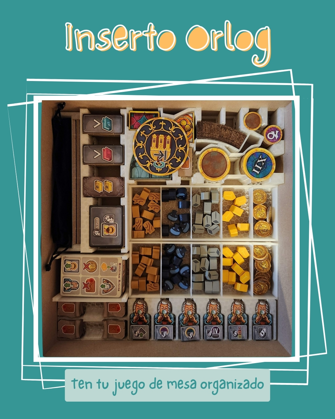 Inserto Juego de Mesa Orlog