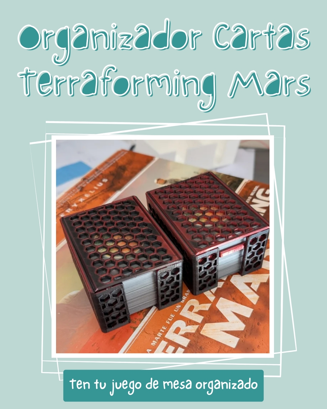 Organizador Cartas Terraforming Mars
