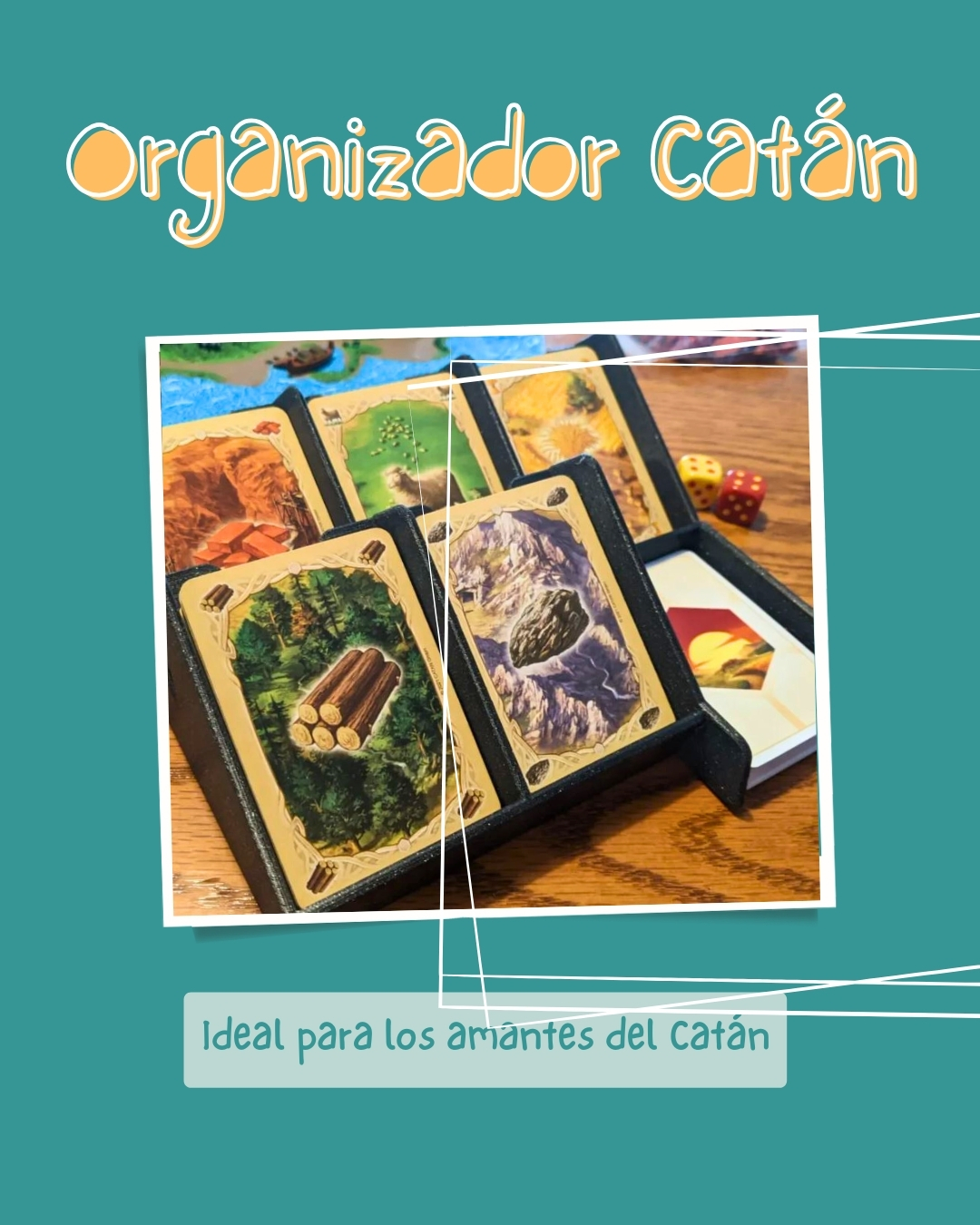 Organizador de Cartas para Catán - Imagen 2